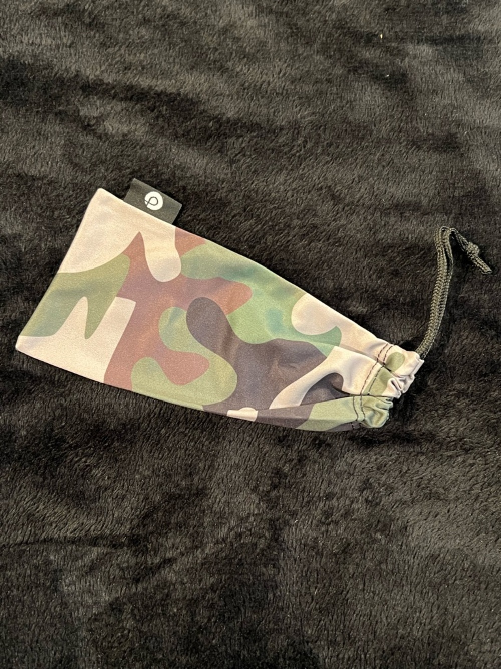 Camouflage Drawstring Sunglasses Pouch